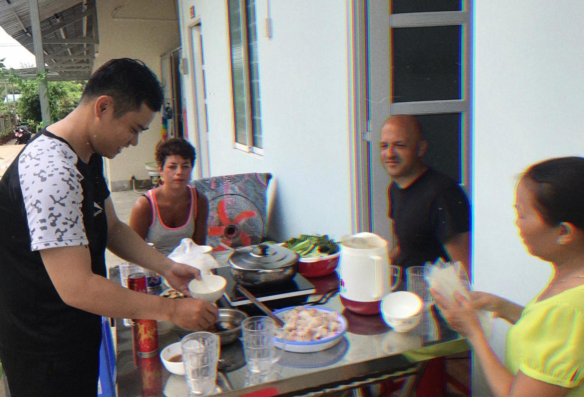 Pun Corner Homestay Chi Khu Co Ong Dış mekan fotoğraf