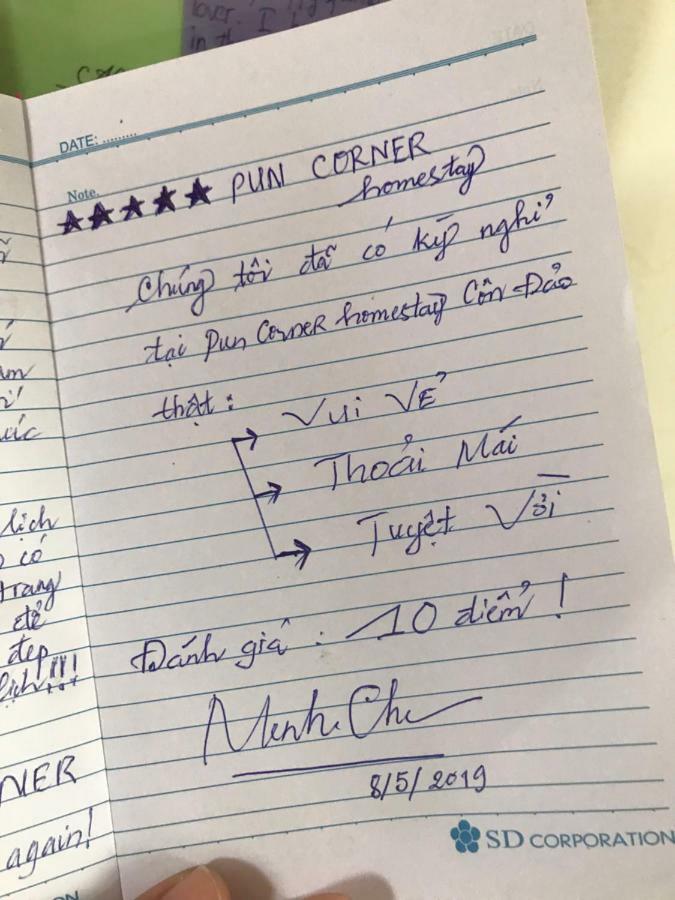 Pun Corner Homestay Chi Khu Co Ong Dış mekan fotoğraf